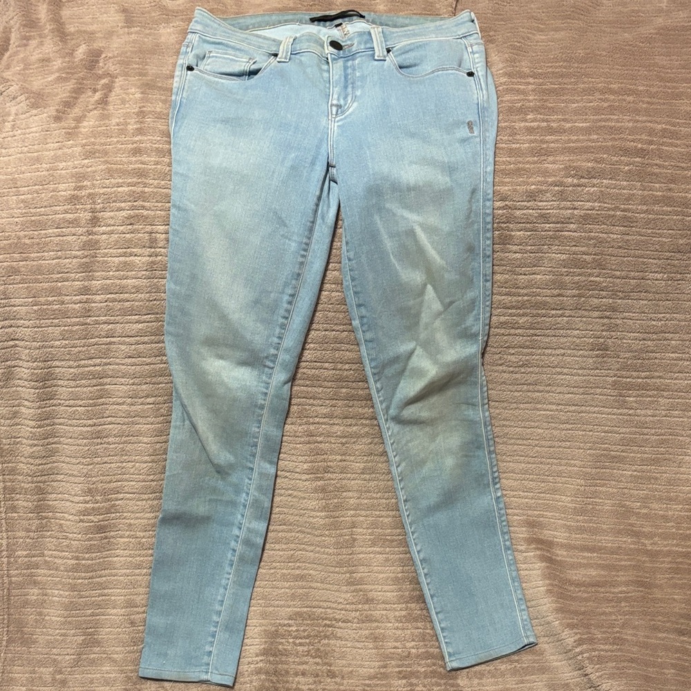 Genetic Denim Shya Light Blue Women's Low Rise Jeans Size 26